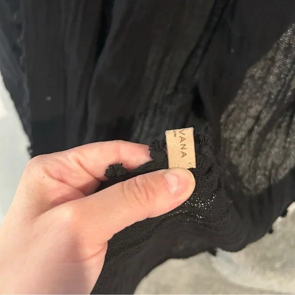 Caravana Robe Achi Duster Black ONE SIZE OS - Picture 5 of 7